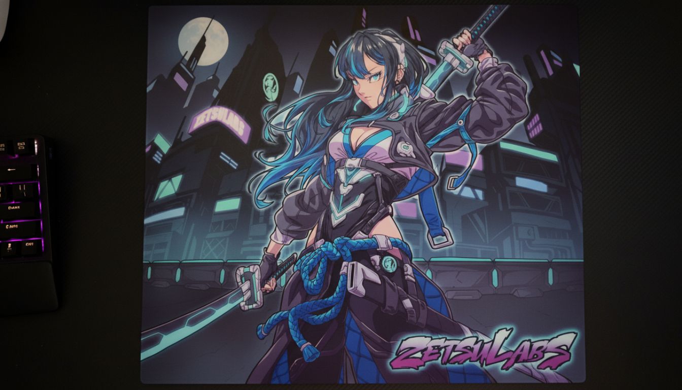 Zetsulabs Mousepad i Glass – Kyiomi